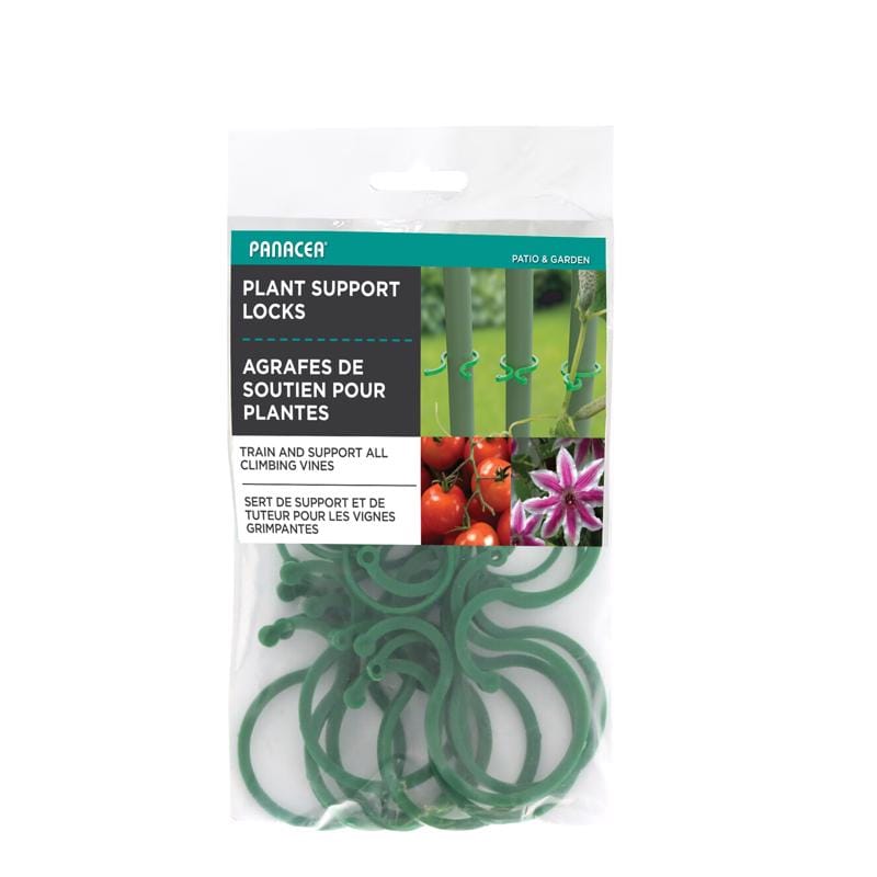 Panacea 89965 8.07 in. H Green Plastic Plant Locks