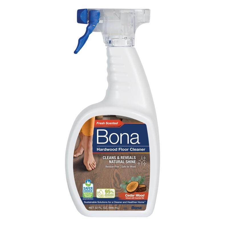 Bona WM700051223 Cedarwood Scent Hardwood Floor Cleaner Liquid 32 oz