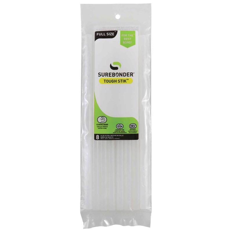 Surebonder H-810R .44 in. D X 10 in. L Hot Glue Sticks Clear 8 pk