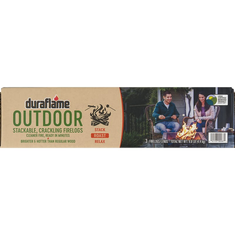 Duraflame 00287 Outdoor Firelogs 3 pk