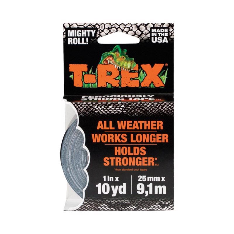 T-Rex 241330 1 in. W X 10 yd L Gray Duct Tape