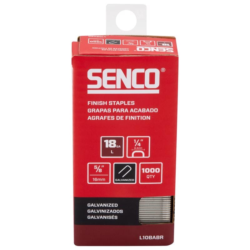 Senco L10BABR Fnsh Stpls 5/8" 1000Pk