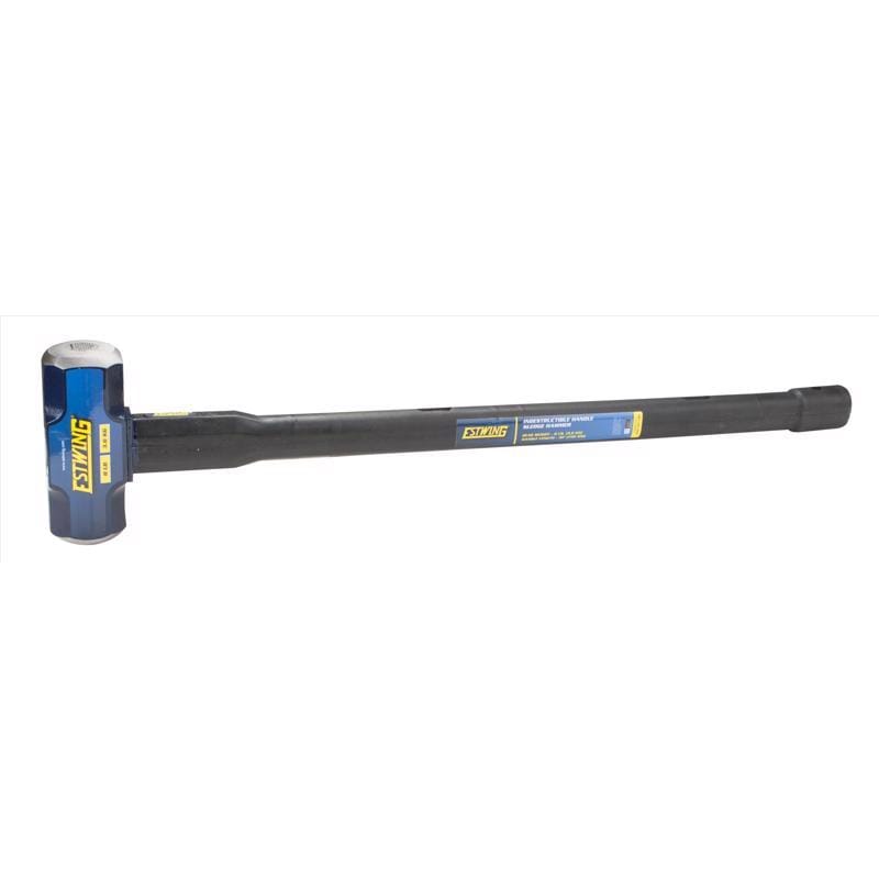 Estwing ESH-830X 8 lb Steel Straight Sledge Hammer 30 in. Steel Handle