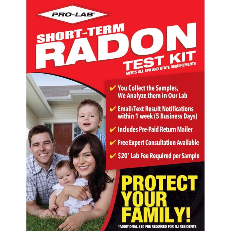 Pro-Lab RA100 Radon Gas Test Kit 1 pk