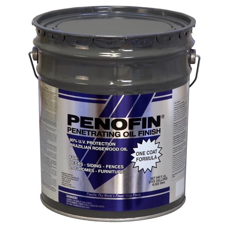 Penofin F3ECM5G Transparent Matte Cedar Oil-Based Penetrating Wood Stain 5 gal