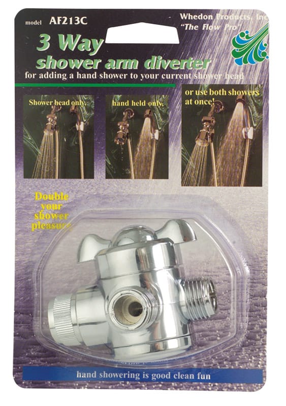Whedon AF213C Chrome ABS 2.5 in. Showerhead Diverter Valve