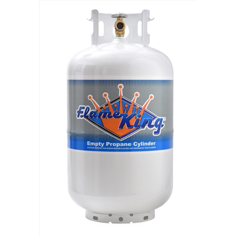 Flame King YSN301 30 lb Steel Type 1 Empty LP Tank