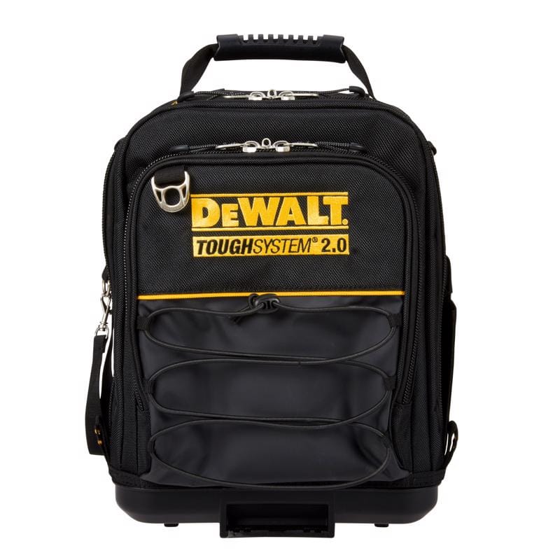 Dewalt DWST08025 ToughSystem 2.0 11.75 in. W X 15.25 in. H Compact Tool Bag 25 pocket Black/Yellow 1 pc