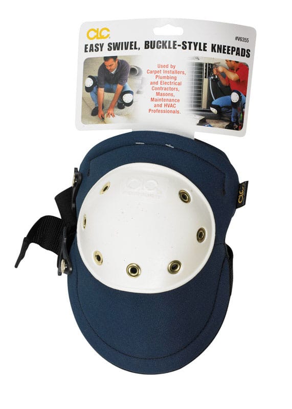 CLC V6355 7.25 in. L X 5.5 in. W Foam/Polyester Knee Pads Blue