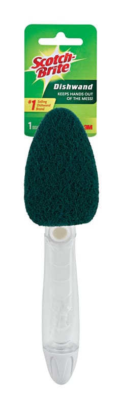 Scotch-Brite 650-4 Heavy Duty Dishwand Scrubber For Kitchen 1 pk
