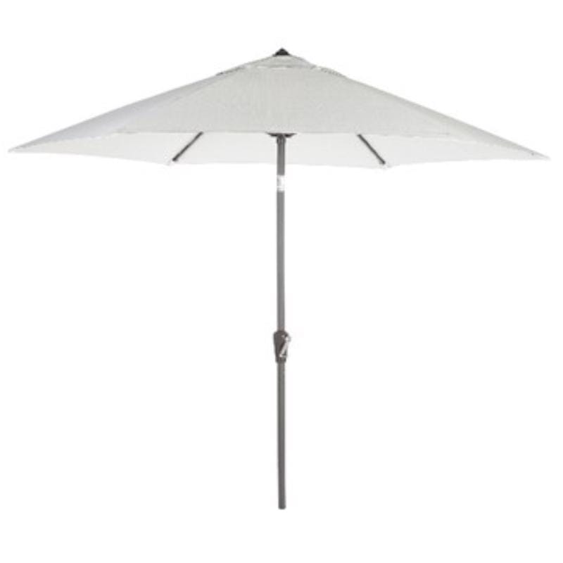 Living Accents UM9CTLT-24 Milton 9 ft. Tiltable Canvas Patio Umbrella
