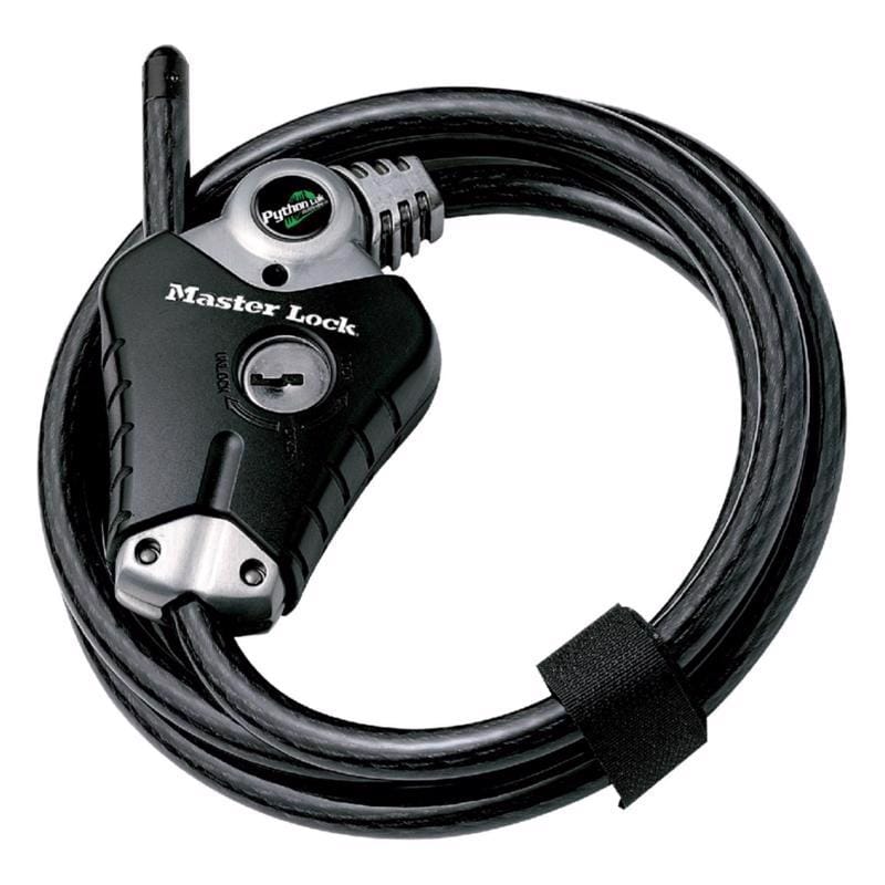 Master Lock 8428KADPFCCSEN Cable Lock Stl Bl/Slvr 6'