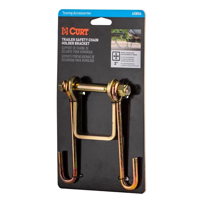 Curt 45806 5-1/4H x 3-7/8W in. Safety Chain Holder Bracket