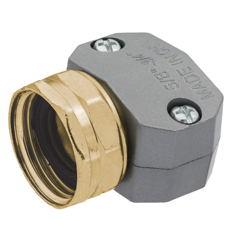 Orbit 56648 5/8 - 3/4 in. Metal Threaded Female Hose Mender
