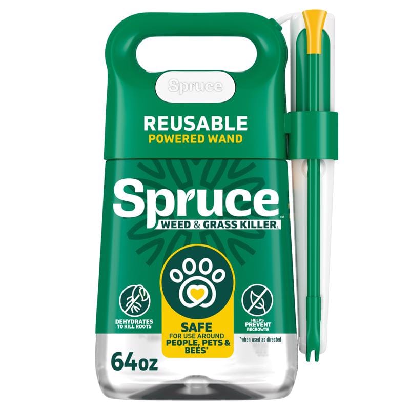 Spruce 810121300428 Snap & Spray Broadleaf Weed and Vegetation Killers RTU Liquid 64 fl. oz.