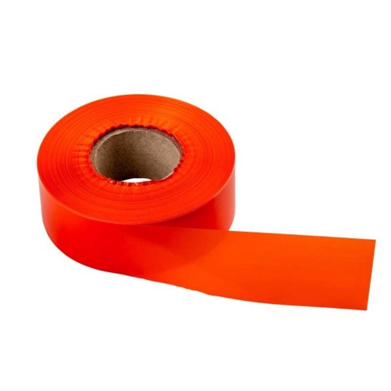 C.H. Hanson 17022 300 ft. L X 1.2 in. W Polyethylene Flagging Tape Orange