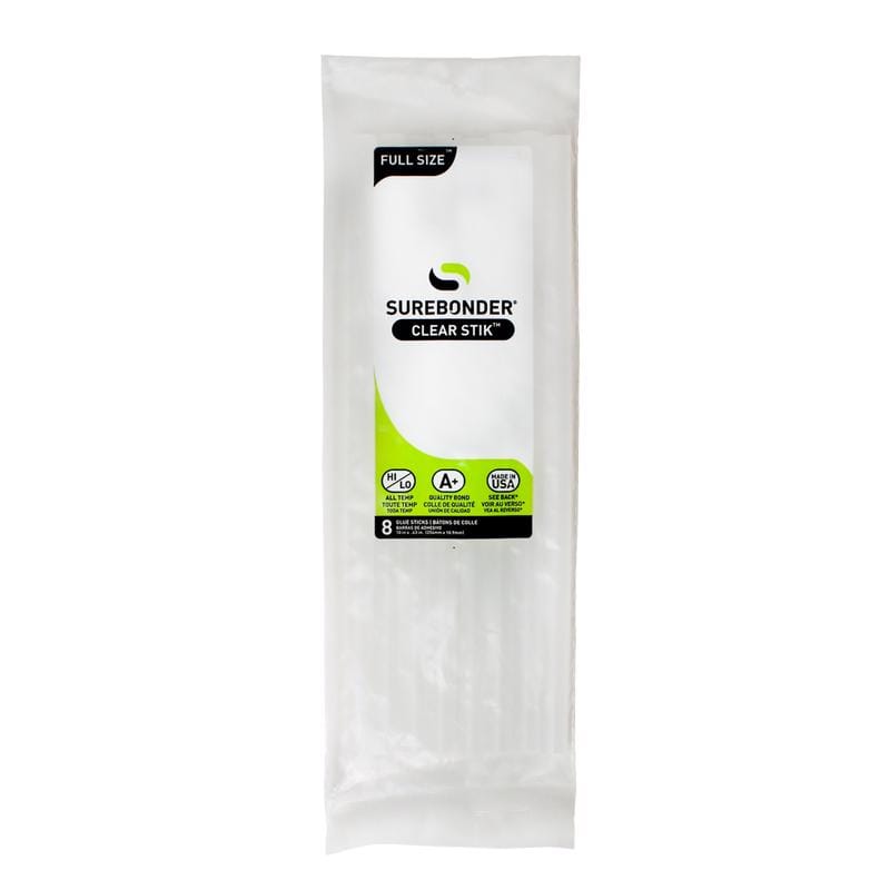 Surebonder DT-8 0.41 in. D X 10 in. L All Purpose Glue Sticks Clear 8 pk