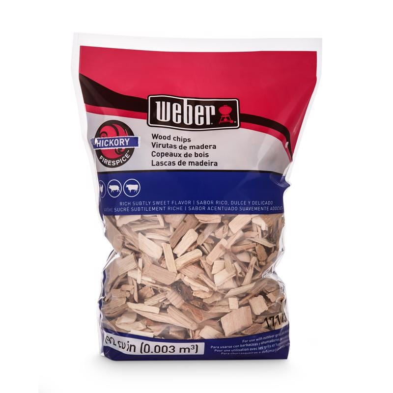 Weber 17143 Firespice All Natural Hickory Wood Smoking Chips 192 cu in