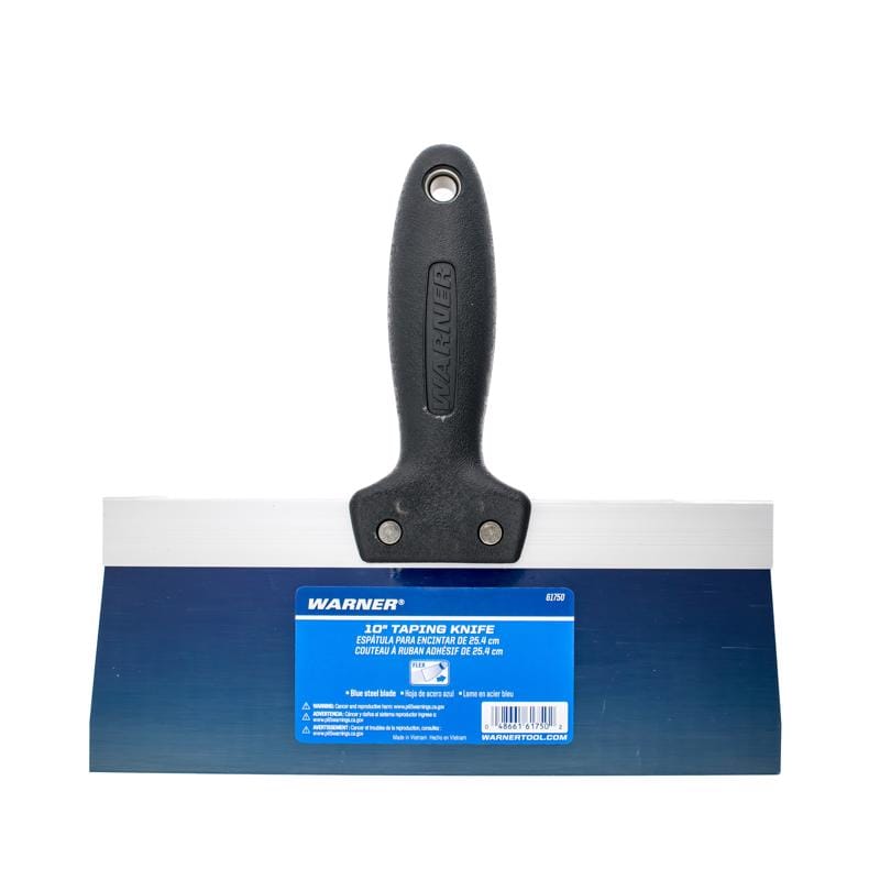 Warner 61750 Blue Steel Taping Knife 1 in. H X 9.2 in. W X 10 in. L