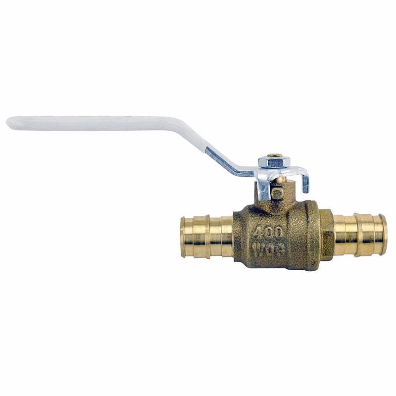 Apollo EPXV12 1/2 in. Brass Expansion Pex Ball Valve Full Port Quarter-Turn Lever For Potable Water