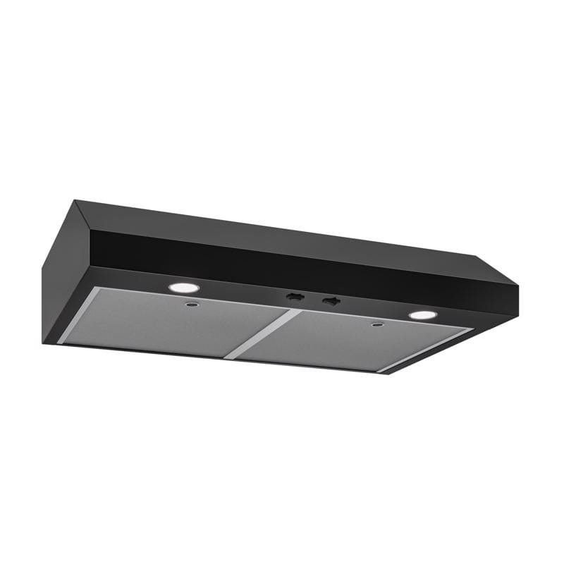 Broan-Nutone GLA1303BL GLA1 30 in. W Black Range Hood