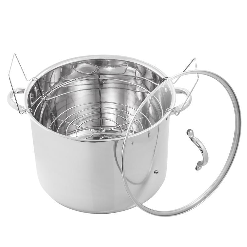 Mcsunley 620 Stainless Steel Canner 12.25 in. 21.5 qt Silver