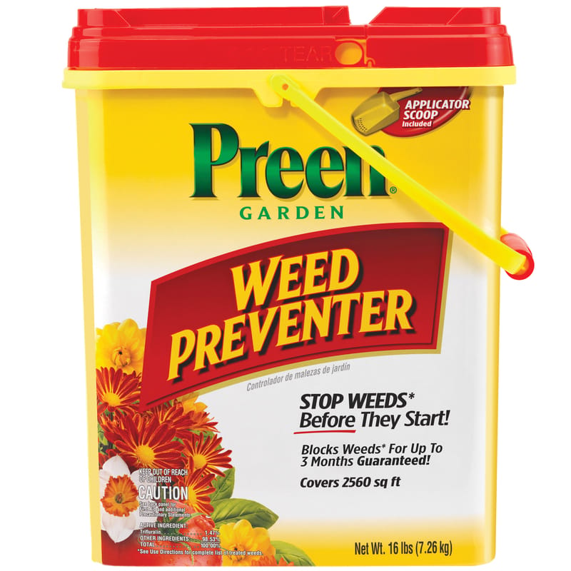 Preen 24-63875 Weed Preventer Granules 16 lb
