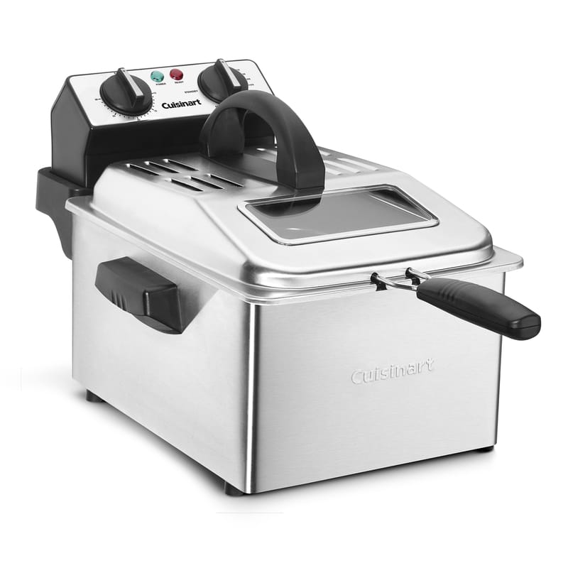 Cuisinart CDF-200P1 Silver 4 qt Deep Fryer