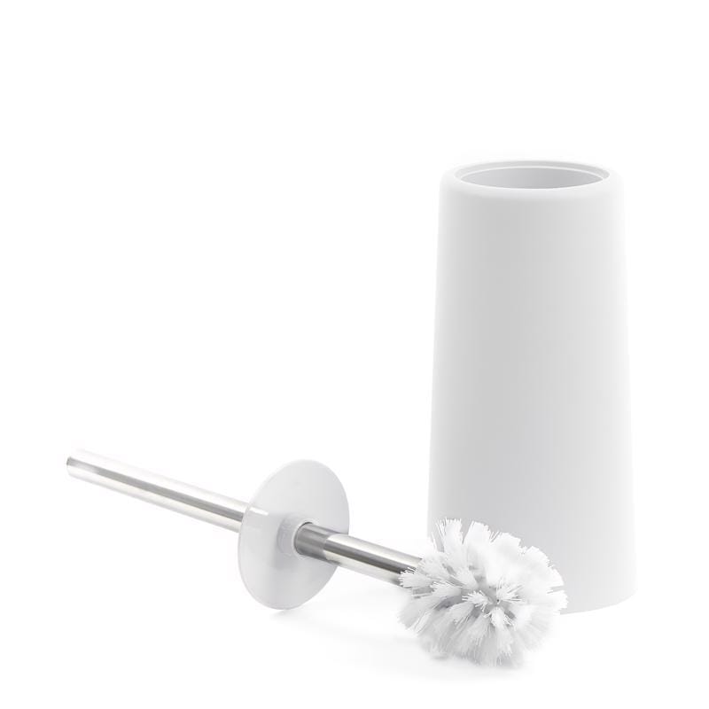 Sttelli KAA-BBH-WHI Kaleidoscope Toilet Bowl Brush & Holder White
