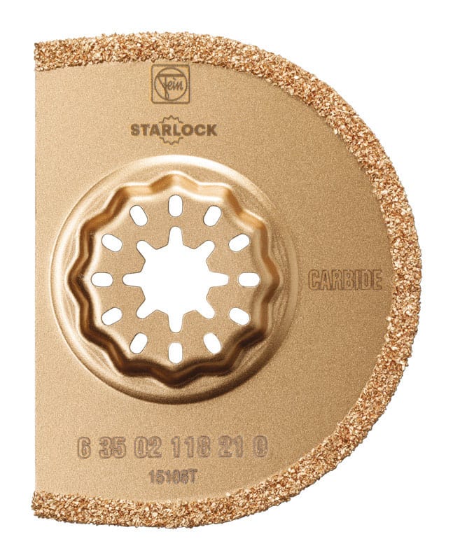 Fein 63502118210 Starlock 3 in. X 3 in. L Carbide Segment Saw Blade 1 pk