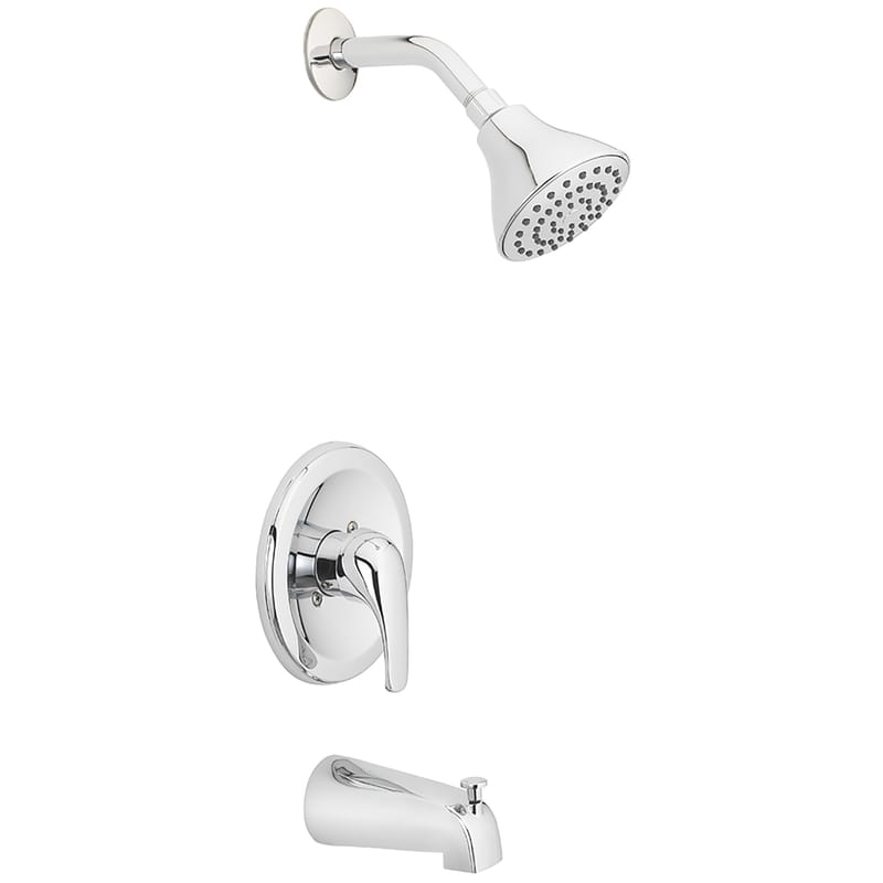 Oakbrook Collection 874X-5001 1-Handle Chrome Tub and Shower Faucet