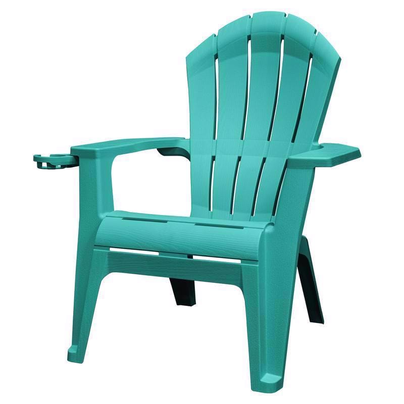 Adams 260926 RealComfort Deluxe Seaglass Resin Frame Adirondack Chair