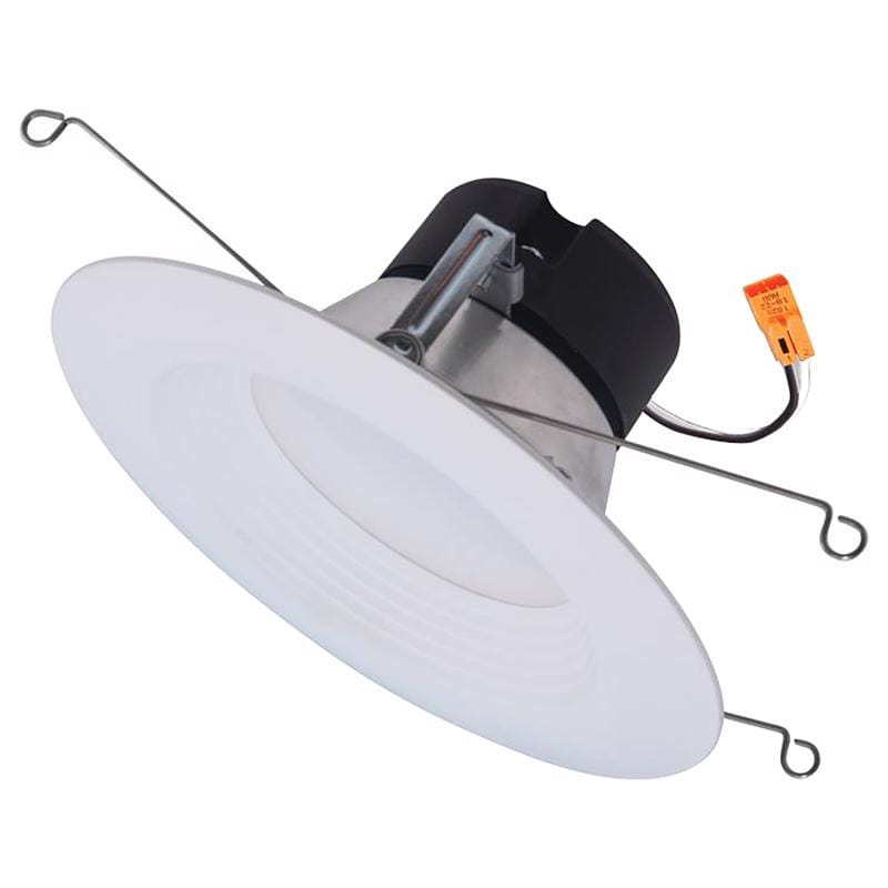 Halo LT56079FS1EWHR Matte White 5-6 in. W Plastic LED Retrofit Recessed Lighting 6.97 W