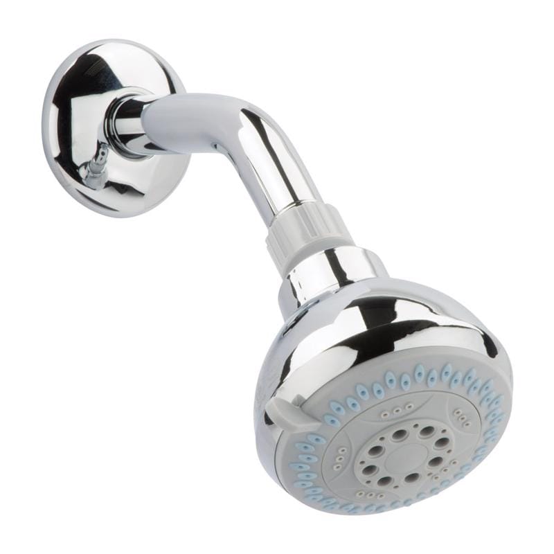 Oakbrook Collection 520 A3335CP-WS Chrome PVC 3 settings Wallmount Showerhead 1.8 gpm