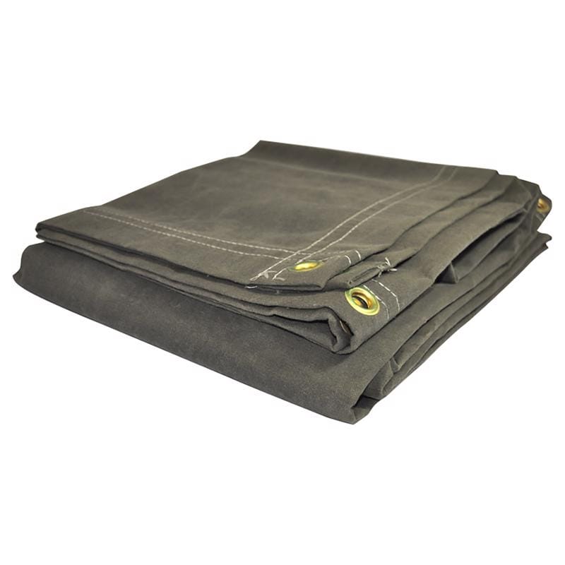Foremost 61012 Dry Top 10 ft. W X 12 ft. L Heavy Duty Canvas Tarp Olive