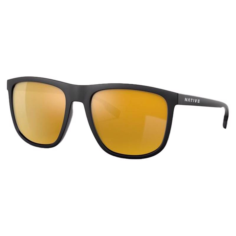 Native 0XD903690360257 Mesa Sunglasses Unisex Matte Black Frame Bronze Lens Polarized Blue Light Blocking
