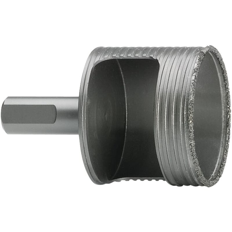 Lenox 1211622DGDS Diamond 1-3/8 in. Diamond Grit 1.5 in. L One Piece Hole Saw Arbor Included