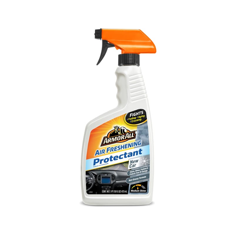 Armor All 78529 Plastic/Rubber/Vinyl Air Freshening Protectant Spray New Car Scent 16 oz