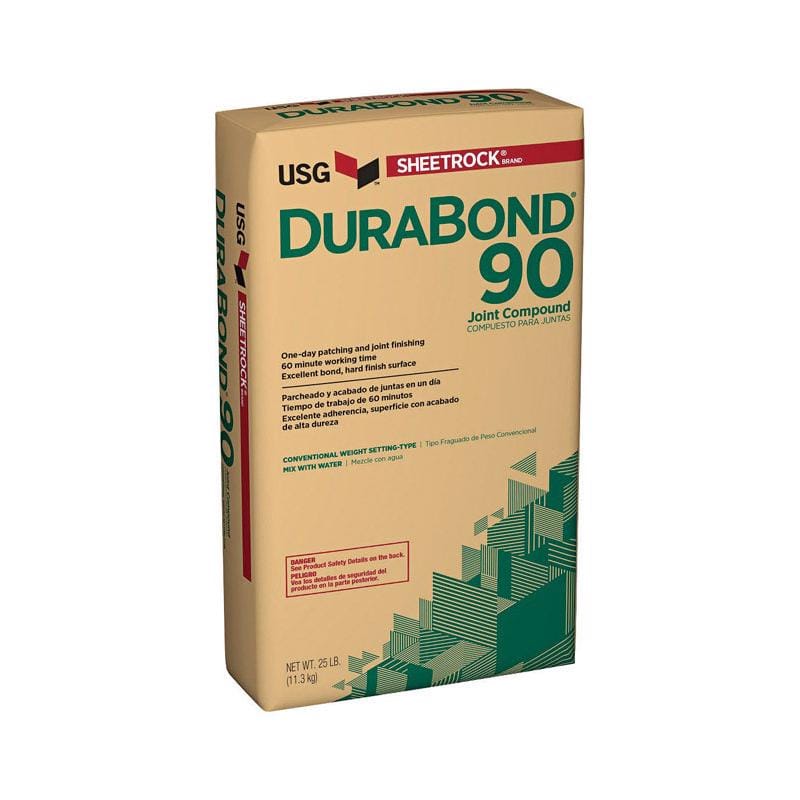 Usg Sheetrock 381630 Durabond 90 Natural All Purpose Joint Compound 25 lb