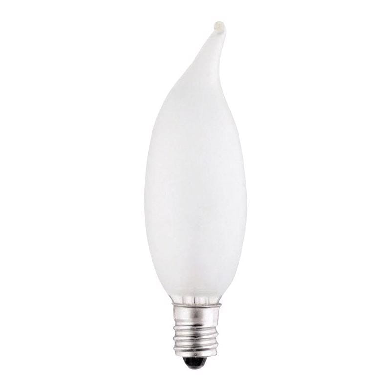 Westinghouse 0377848 25 W CA8 Decorative Incandescent Bulb E12 (Candelabra) Warm White 2 pk