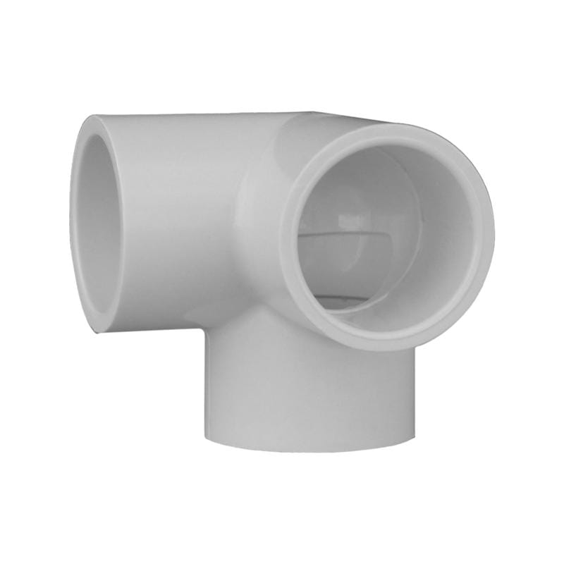 Charlotte Pipe PVC025101000 Schedule 40 1 in. Slip X 1 in. D Slip PVC Side Outlet Elbow 1 pk