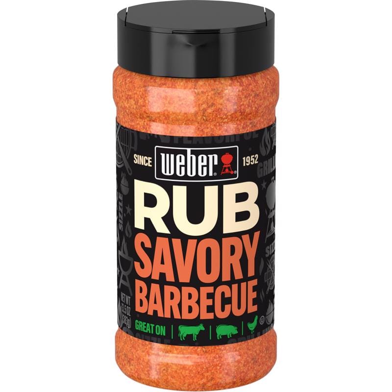 Weber 2011444 Savory BBQ Rub 13.5 oz