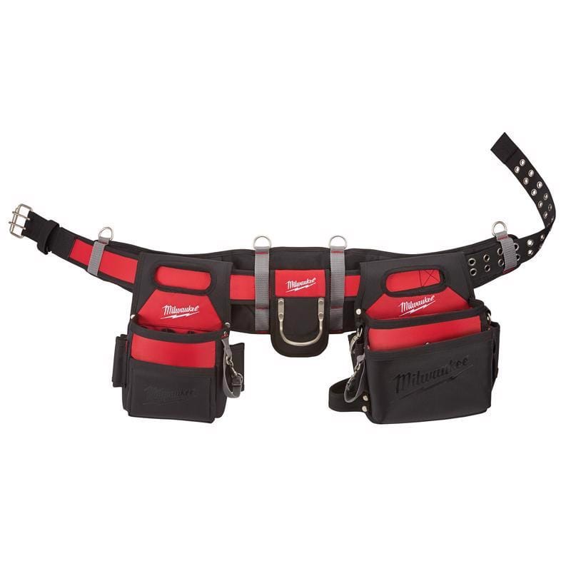 Milwaukee 48-22-8110 29 pocket Nylon Work Belt Black/Red