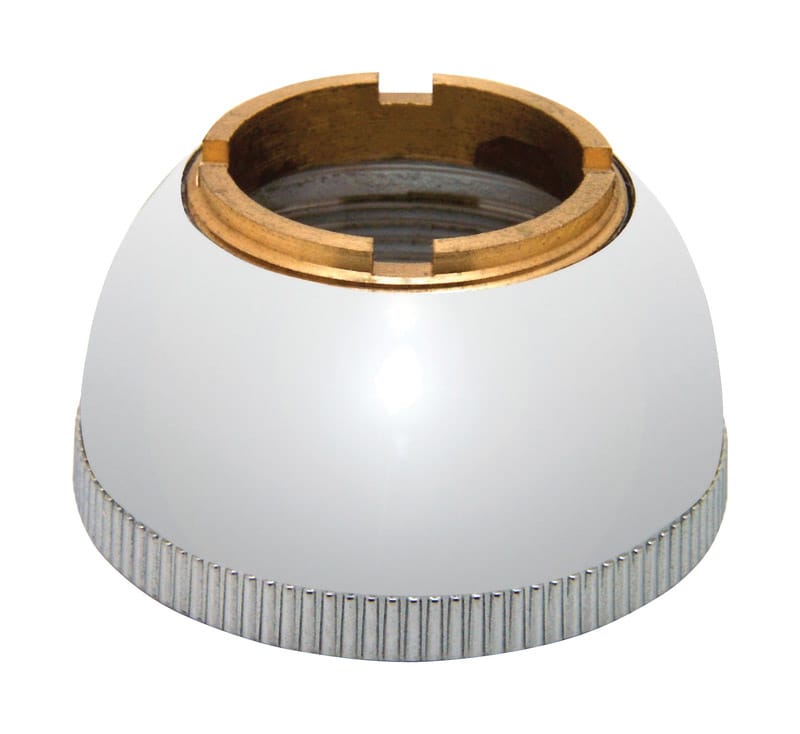 Danco 9D00088756 Cap For Delta 1.25 in. W X 1 in. H X 1.75 in. D 0.87 in. White Brass 1 pc