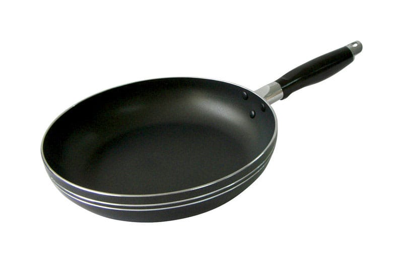 Bene Casa BC-40010 Aluminum Fry Pan 10 in. Black