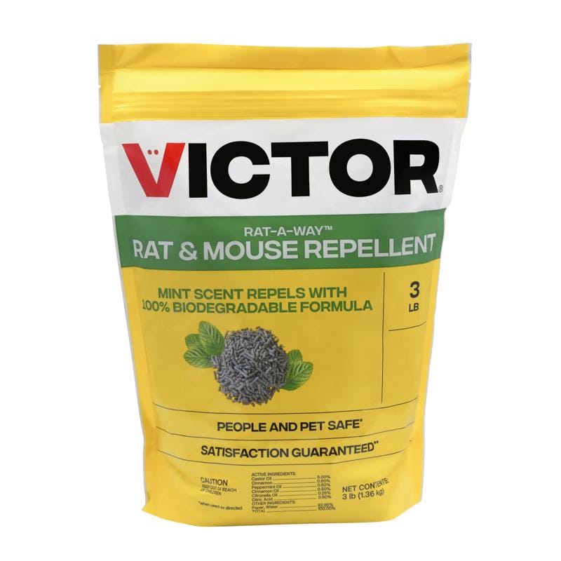 Victor M807 Animal Repellent Pellets For Rats 3 lb