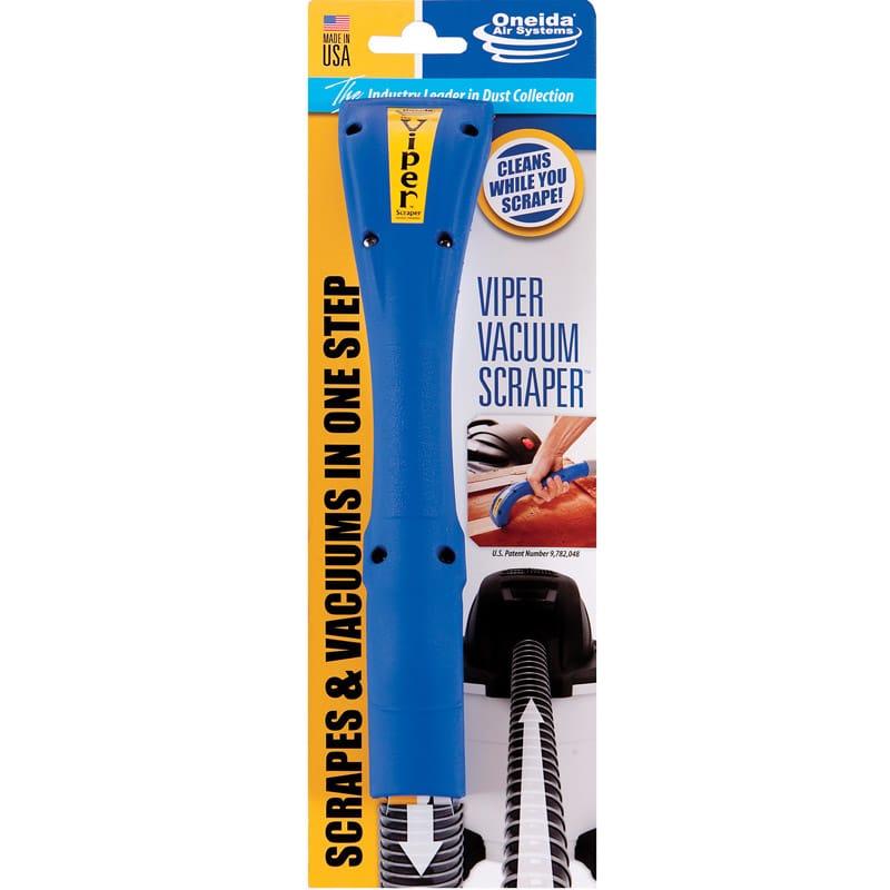 Oneida Air Systems AXS001160B Viper Scraper 11 in. L X 2.5 in. W X 1-1/2 in. D Wet/Dry Vac Scraper Attachment 1
