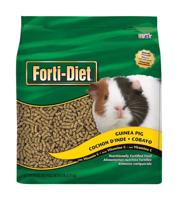Kaytee 100037174 Forti-Diet Natural Pellets Small Animal Food 5 lb