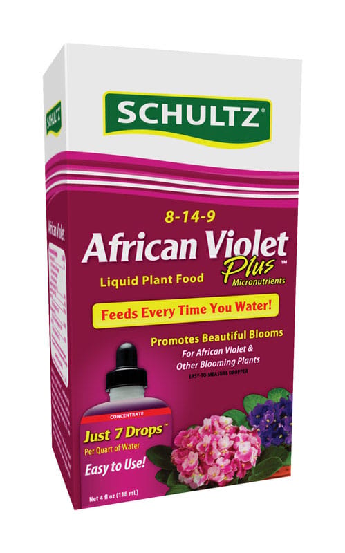Schultz SPF44900 African Violet Plus Liquid Plant Food 4 oz