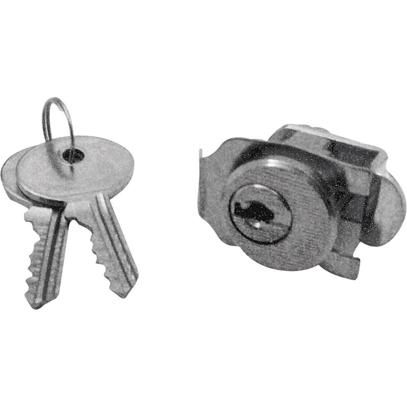 Prime-Line S4130 Nickel Steel Clockwise Mailbox Lock For Florence 2